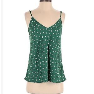 Rachel Zoe Green Tank Top, size S, VGUC